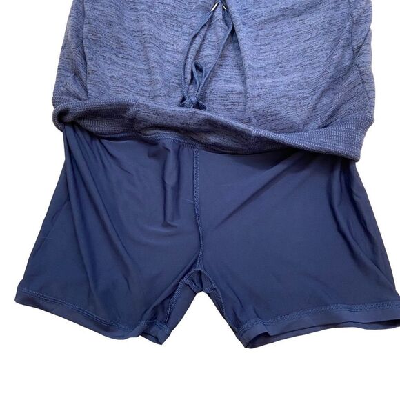 Z‎ by Zhoba Brand Heather Blue Skort Size Large - Picture 4 of 11